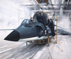 Royal Navy Sea Harrier FRS1 - Maintenance